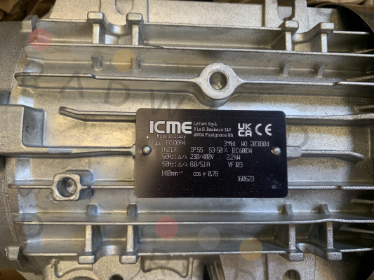 Icme Motor-FC100 4 P. Kw 2,2 V.230/400 Hz 50 B3 price