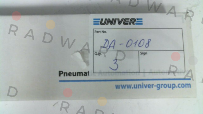 Univer-DA-0108 price