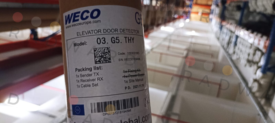 Weco-03.G5.THY OEM price