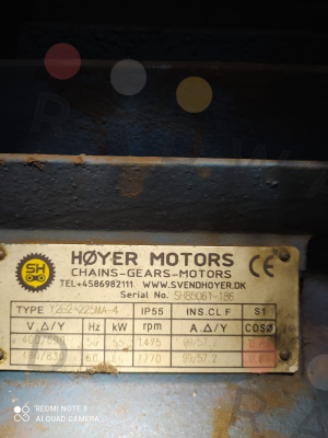 Hoyer Motors-Y2E2-225MA-4 price