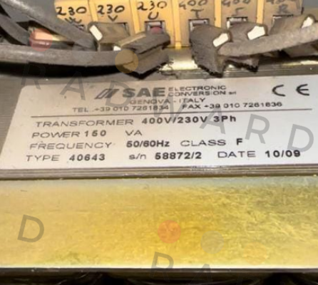 SAE – Electronic Conversion-40643-T00 price