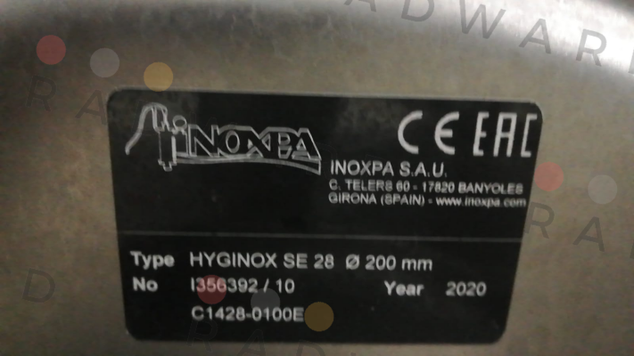 Inoxpa-bellows for I356392/10 price