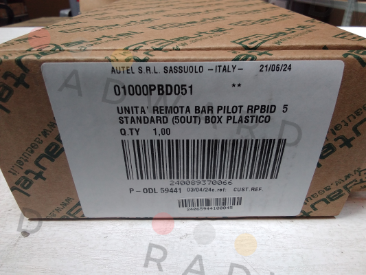 AUTEL-01000PBD051 /  RPBID 5 price