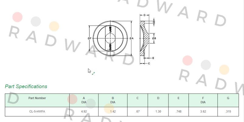 Carr Lane-CL-5-HWFA price