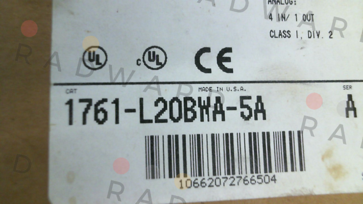 Allen Bradley (Rockwell)-1761-L20BWA-5A price