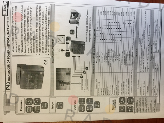 LUMEL-P43  price