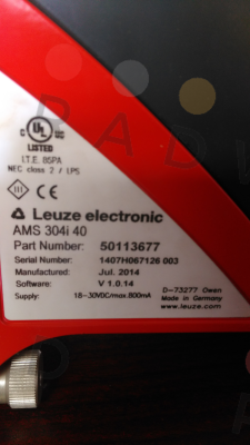 Leuze-50113677 / AMS 304i 40 price