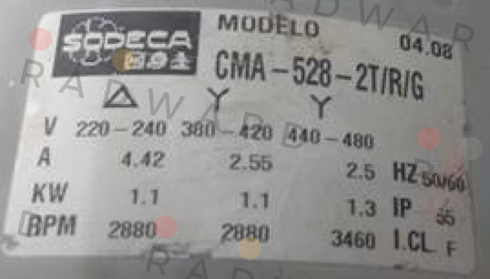 Sodeca-CMA-528-2T/R/G OEM  price