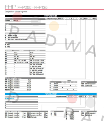 MP Filtri-FHP-135-1-B-A-G1-M25-N-P01 price