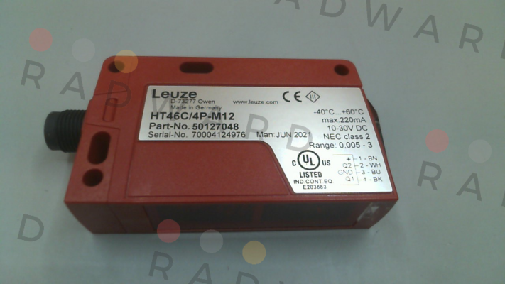 Leuze-p/n: 50127048, Type: HT46C/4P-M12 price