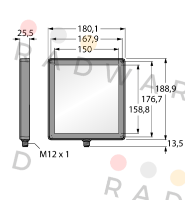 Turck-LEDIB150X150PW2-XQ price