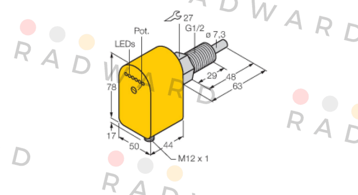 Turck-FCS-GL1/2A4P-LIX-H1141 price