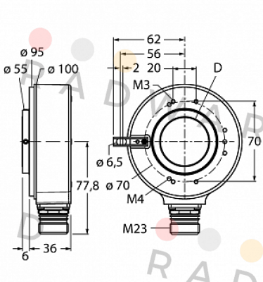 Turck-RI-42H25S4-2B1024-12M23 price