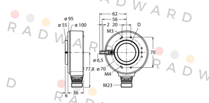 Turck-RI-42H30S4-2B1024-12M23 price