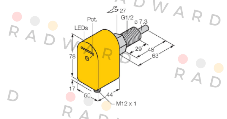 Turck-FCS-GL1/2A4P-LIX-H1141/V300 price