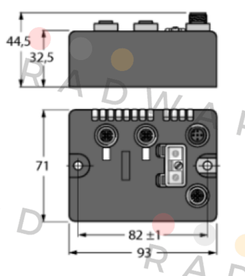 Turck-BLCDN-2M12S-2AO-V price