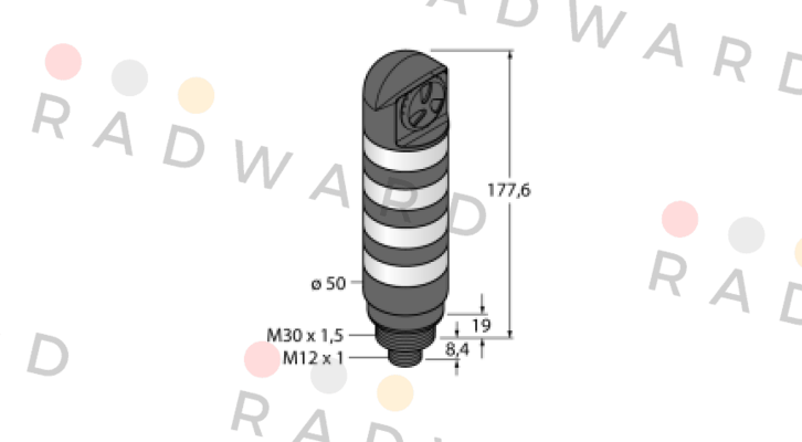 Turck-TL50BLBGY1R2ALSQ price