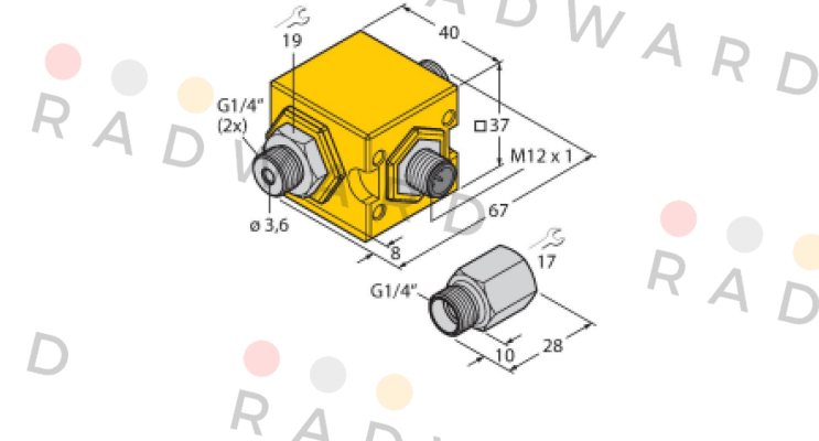 Turck-FCIC-G1/4A4P-PL-H1141/2.0 price