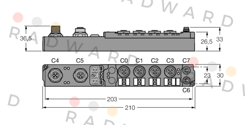 Turck-p/n: 6824432, Type: SDPB-0404D-1005 price