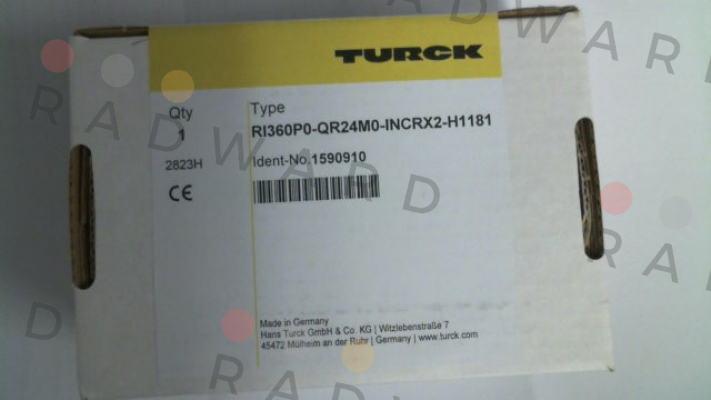 Turck-p/n: 1590910, Type: RI360P0-QR24M0-INCRX2-H1181 price