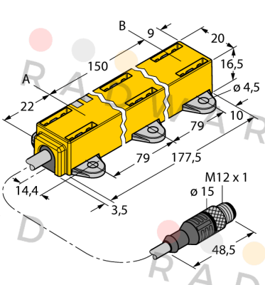 Turck-LI150P1-Q17LM1-LU4X2-0,3-RS5/S97 price