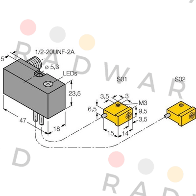 Turck-NI2-Q9.5-ADZ32-0.1-FSB5.4X4/S304 price